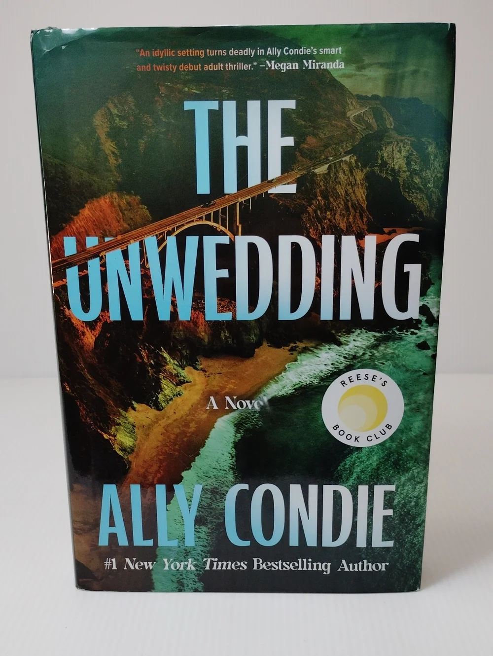 The Unwedding by Ally Condie - Teal & Green Hardcover Novel